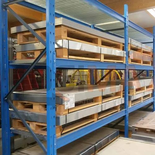 Scaffalatura per magazzino di stoccaggio - Logimax Polska Sp. z o.o. - compatta / per carichi pesanti / per pallet