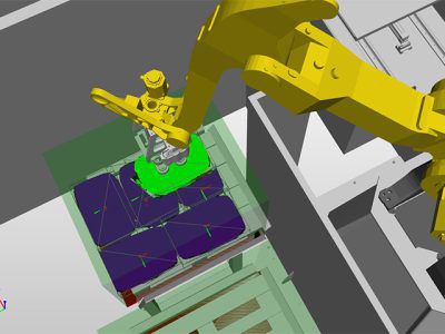 Sistema di visione di prelievo alla rinfusa - EYET+FLEX - IT-Robotics s.r.l. - per guida / per cernita / di carico