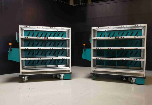 Carrello commissionatore elettrico - Altaïs & Khara - Signature SAS - mobile