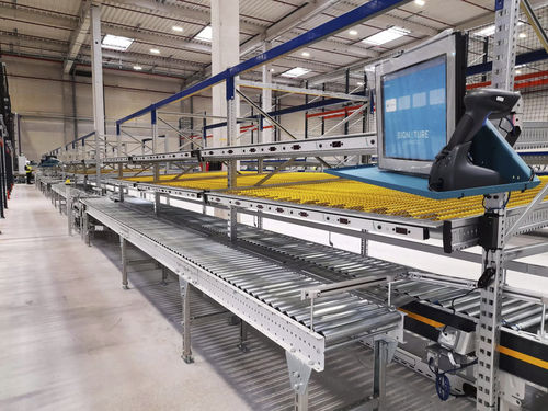 Macchina per preparazione ordine pick-to-light - Signature SAS - digitale
