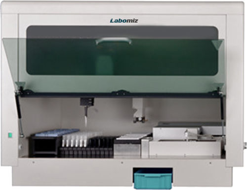 Postazione di lavoro per laboratorio - MELISA-1A - Labomiz Inc. - automatica