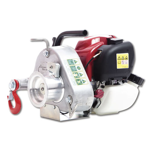Cabestano di tiraggio - PCW3000 - PORTABLE WINCH CO. - con motore a combustione / compatto / portatile