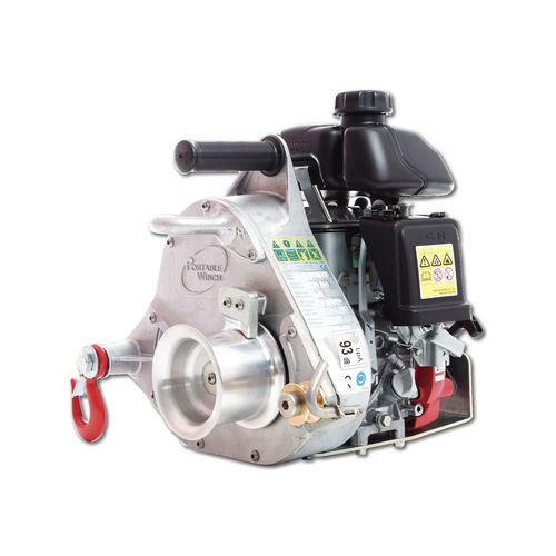 Cabestano ad alta velocità - PCW5000-HS - PORTABLE WINCH CO. - con motore a combustione / di tiraggio / portatile