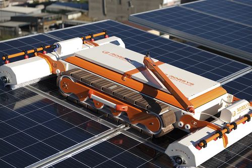 Robot di pulizia per pannelli solari - RTM PRO - Robsys Europe GmbH - per pulitura a secco / per pulizia a umido