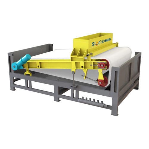 Separatore di particelle - SPBC series - Slon Magnetic Separator Ltd. - a nastro magnetico / per minerale / autopulente