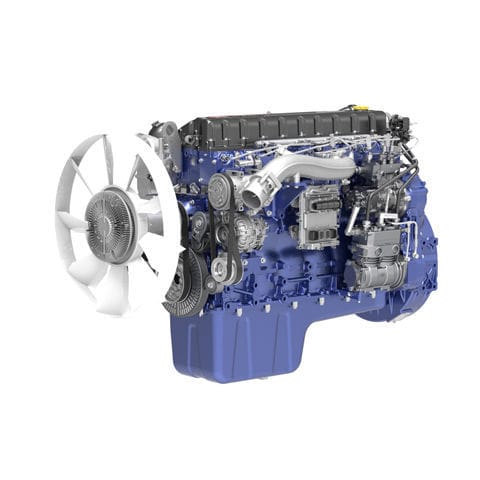 Motore diesel - WP10H series - Weichai Power Co., Ltd. - a 6 cilindri / turbo-intercooler / common rail