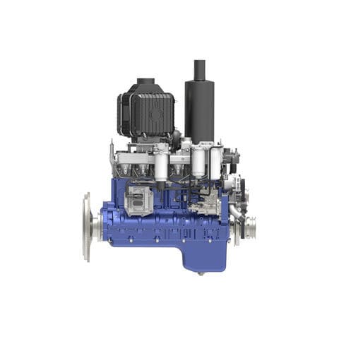 Motore diesel - WP12 series - Weichai Power Co., Ltd. - a 6 cilindri / turbo-intercooler / common-rail