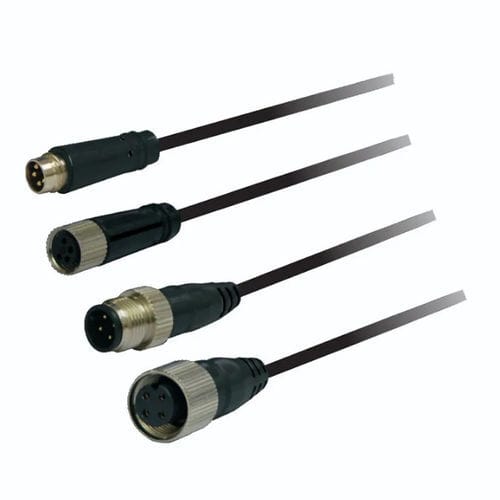 Connettore di alimentazione elettrica - XM8A-20 - Guangzhou HeYi Electronic Technology Co., Ltd - M12 / M8 / 24 VDC