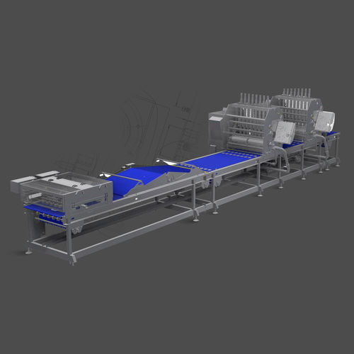 Linea di produzione agroalimentare per prodotti multistrato - STRATIMATIK - MTS srl - automatica