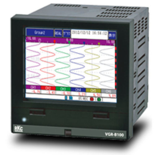 Registratore senza carta - VGR-B100  - RKC INSTRUMENT INC - di temperatura / 3 canali / con touch screen