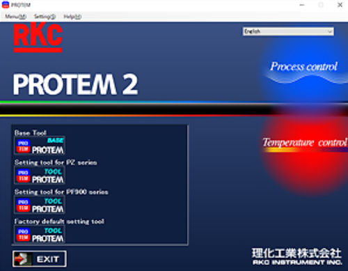 Software di supervisione - PROTEM2 - RKC INSTRUMENT INC - di misura / di regolazione / configurazione