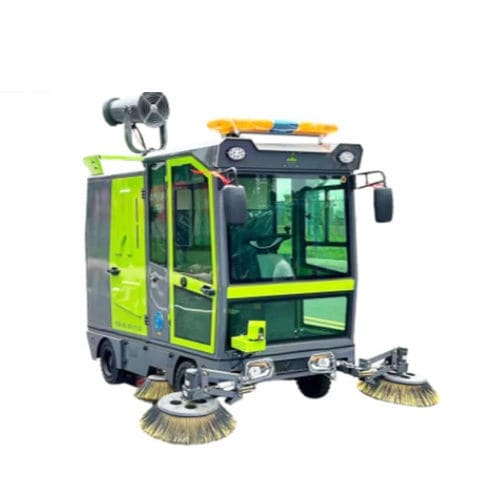Spazzatrice aspirante uomo a bordo - YG-25 - Zhengzhou Yugong Construction Machinery Co., Ltd. - elettrica / a batteria / per strade