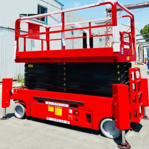 Piattaforma elevatrice a forbice su ruota - YG series - Zhengzhou Yugong Construction Machinery Co., Ltd. - mobile / semovente / elettrica