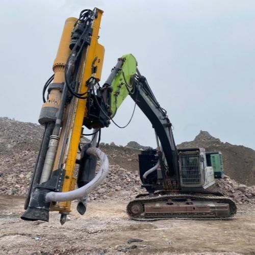 Cuneo spaccaroccia idraulico - YG series - Zhengzhou Yugong Construction Machinery Co., Ltd. - per applicazioni minerarie / per demolizione controllata / con compressore d’aria integrato
