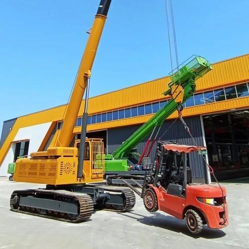 Mini gru cingolato - YG series - Zhengzhou Yugong Construction Machinery Co., Ltd. - telescopico / per facciate di edifici / per uso in interni ed esterni