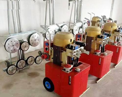 Taglia blocchi silenziosa - HM-40/80 - Zhengzhou Yugong Construction Machinery Co., Ltd. - rinforzata / idraulica