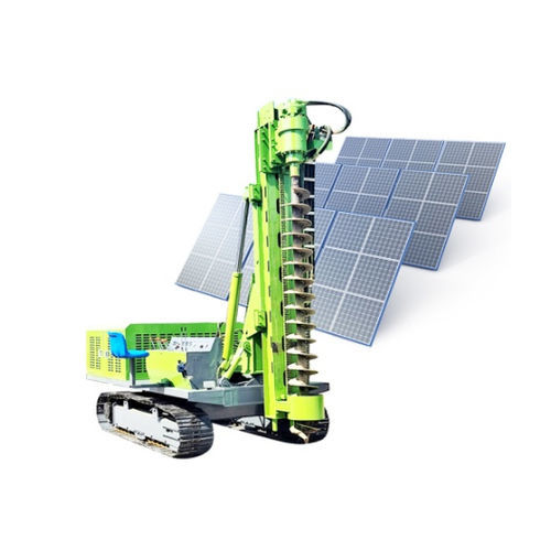 Battipalo idraulico - Zhengzhou Yugong Construction Machinery Co., Ltd. - pneumatico / vibrante / per applicazioni fotovoltaiche