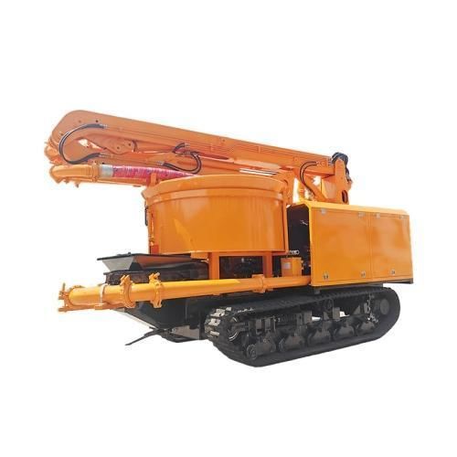 Pompa per calcestruzzo per camion betoniera - Zhengzhou Yugong Construction Machinery Co., Ltd. - da esterno / per terreno accidentato / per galleria