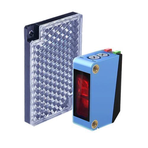 Sensore fotoelettrico retroriflettente - CPY-RMR4MP3-A - CHANKO SENSOR - retroriflettente polarizzato / rettangolare / luce rossa