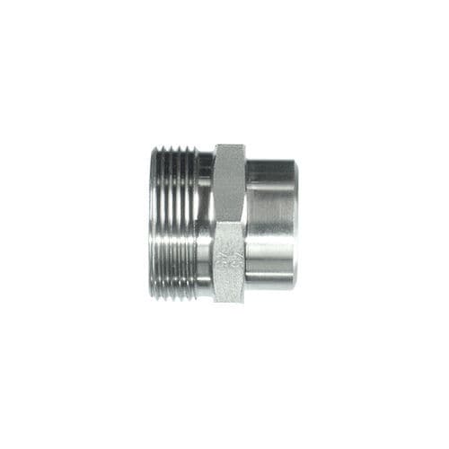 Adattatore idraulico per tubi - Rubrik 5.4  - PH Industrie-Hydraulik GmbH & Co. KG - filettato / in acciaio inossidabile / dritto