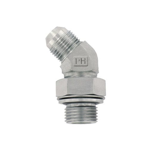 Raccordo idraulico - Rubrik 6.27 - PH Industrie-Hydraulik GmbH & Co. KG - ad avvitamento / gomito a 45° / ISO