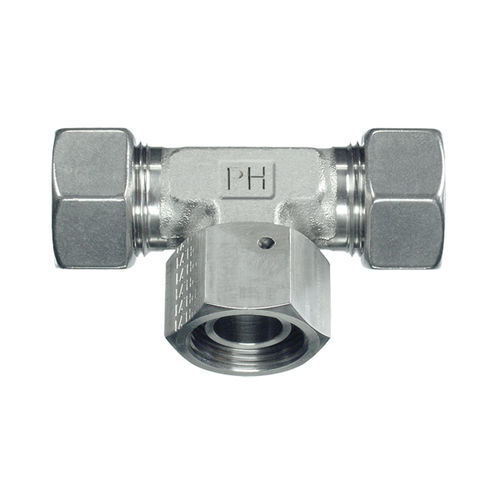 Raccordo idraulico - Rubrik 9.23  - PH Industrie-Hydraulik GmbH & Co. KG - ad anello tagliente / a T / in acciaio inossidabile