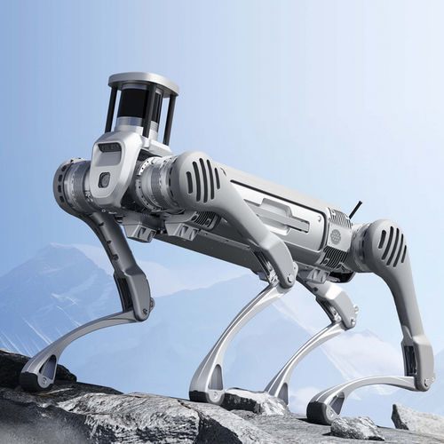 Robot di ispezione quadrupede - B2 - Hangzhou Yushu Technology Co. - su ruota / autonomo