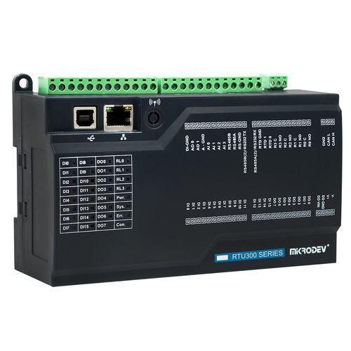 Unità terminale remota Modbus TCP - RTU320-E1N-GA2-B7001 - Mikrodev - Ethernet / RS-232 / RS-485