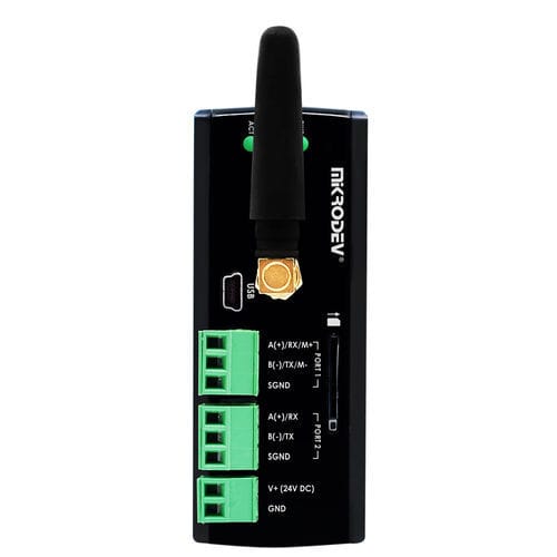 Convertitore di protocolli - MDC100-E0W-GC2-B0032 - Mikrodev - RS-485 / RS-232 / WiFi