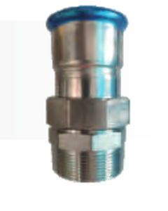 Adattatore idraulico per tubi - 542 49 0000 02 - Airpipe Europe - maschio / senza silicone / in acciaio inossidabile