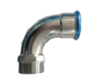 Raccordo idraulico - 542 15 0000 02 - Airpipe Europe - per gas / filettato / gomito a 90°