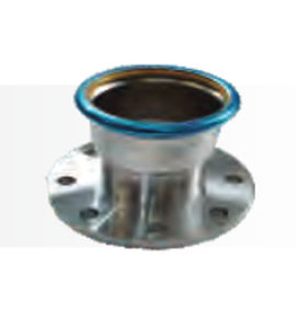 Flangia per tubi - 542 71 0708 02 - Airpipe Europe - in acciaio inossidabile / perforata