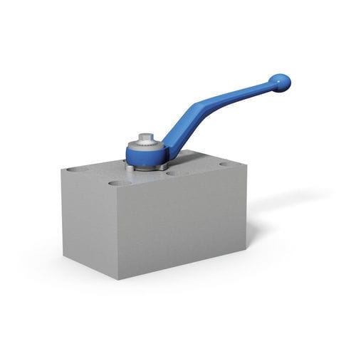 Valvola a sfera - PK3-S series - MHA ZENTGRAF GmbH & Co. KG - a leva / di pressurizzazione / in acciaio