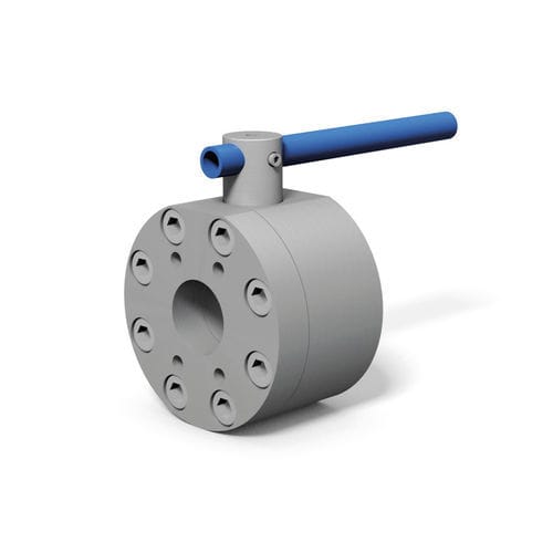 Valvola a sfera - KH series - MHA ZENTGRAF GmbH & Co. KG - a leva / con raccordo a flangia SAE / in acciaio