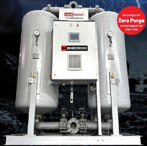 Essiccatore per aria compressa ad adsorbimento con calore - IM-BHRD series - IDEAL MAKINA