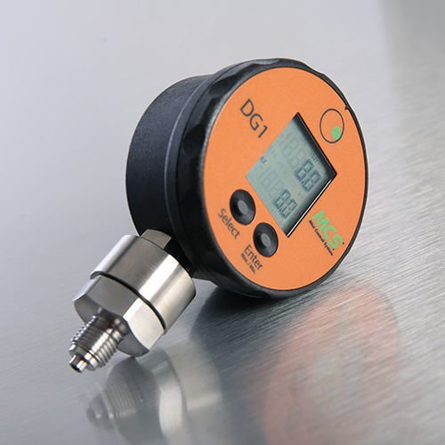Manometro ultraresistente - DG  - Oleotec S.r.l. - digitale / filettato / IP65