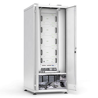 Armadio di stoccaggio - N-Series - SFC Energy AG - portabatteria / a pavimento / modulare