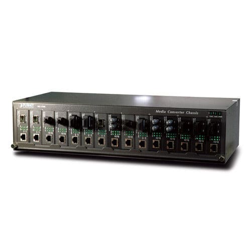 Case per PC per rack - MC-1500 - PLANET Technology Corp. - 19" / 14 slot / industriale