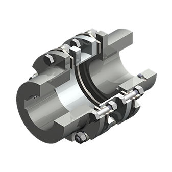 Giunto a disco - 314  - Maschinenfabrik Mönninghoff GmbH & Co. KG - doppio / in acciaio inossidabile / per albero