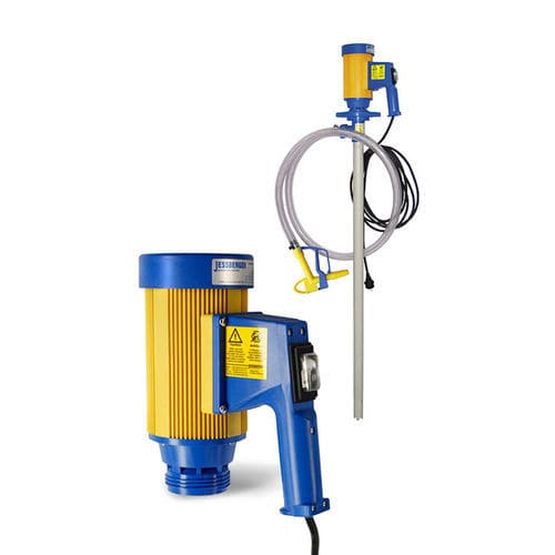 Pompa travaso fusti - JP-160 - Dr. Jessberger GmbH - per prodotti chimici / con motore elettrico / sommersa
