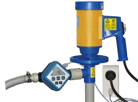 Misuratore di portata a turbina - FM 120 - Dr. Jessberger GmbH - volumetrico / antideflagrante / a distanza