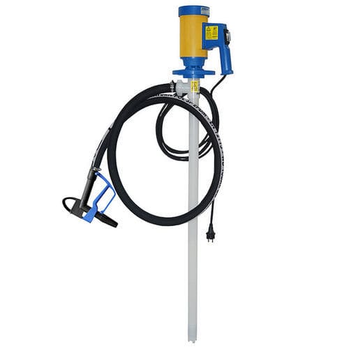 Pompa travaso fusti - JP-280 PVDF - Dr. Jessberger GmbH - per prodotti chimici / con motore elettrico / sommersa