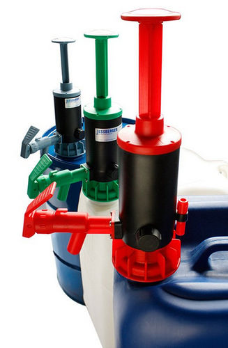 Pompa manuale - JP-07 GREEN - Dr. Jessberger GmbH - ad acqua / per prodotti chimici / per diesel