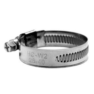 Fascetta stringitubo in acciaio inossidabile - 9224 - Dr. Jessberger GmbH - a vite