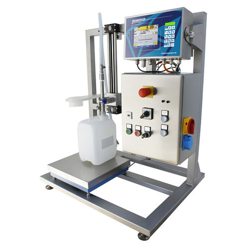 Sistema di riempimento per fusti - Dr. Jessberger GmbH - per bottiglie / per barattoli e vasetti / per prodotti fitosanitari