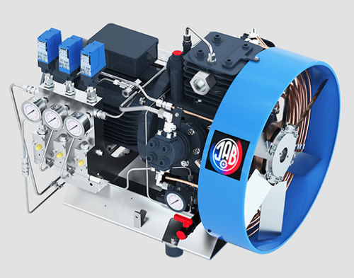 Compressore a pistone - V 700/350 N4 - J.A. Becker & Söhne GmbH & Co. KG - di azoto / con motore elettrico / fisso