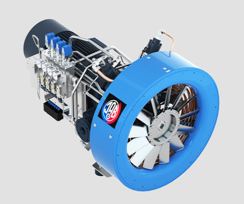Compressore a pistone - SVB 1100/350 N - J.A. Becker & Söhne GmbH & Co. KG - di azoto / con motore elettrico / fisso