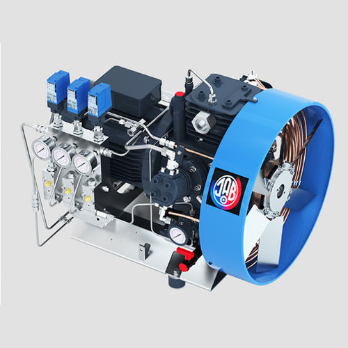 Compressore a pistone - V 700/350 NG4 - J.A. Becker & Söhne GmbH & Co. KG - di gas naturale / con motore elettrico / fisso