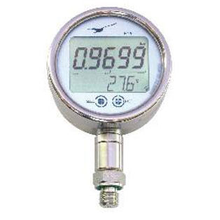 Manometro assoluto - LEO 5 - Italmanometri S.r.l - con display LCD / in vetro / in acciaio inossidabile