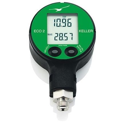 Manometro digitale - ECO 2 - Italmanometri S.r.l - in ottone / IP65 / ATEX